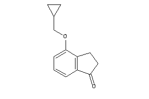 Image of 4-(cyclopropylmethoxy)indan-1-one