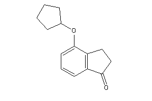 Image of 4-(cyclopentoxy)indan-1-one