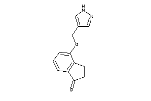 Image of 4-(1H-pyrazol-4-ylmethoxy)indan-1-one