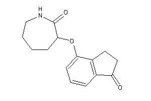 3-(1-ketoindan-4-yl)oxyazepan-2-one