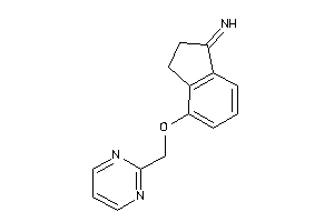 Image of [4-(2-pyrimidylmethoxy)indan-1-ylidene]amine