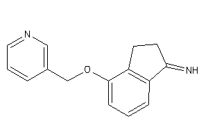 [4-(3-pyridylmethoxy)indan-1-ylidene]amine