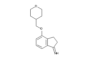 [4-(tetrahydropyran-4-ylmethoxy)indan-1-ylidene]amine