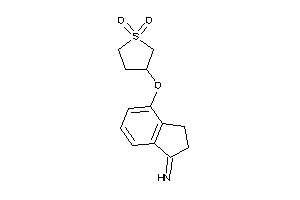 [4-(1,1-diketothiolan-3-yl)oxyindan-1-ylidene]amine