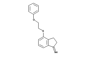 [4-(2-phenoxyethoxy)indan-1-ylidene]amine