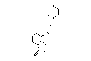 [4-(2-morpholinoethoxy)indan-1-ylidene]amine