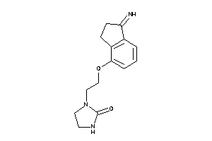 Image of 1-[2-(1-iminoindan-4-yl)oxyethyl]-2-imidazolidinone