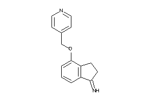 [4-(4-pyridylmethoxy)indan-1-ylidene]amine