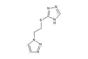 1-[2-(4H-1,2,4-triazol-3-ylthio)ethyl]triazole