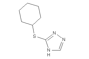 3-(cyclohexylthio)-4H-1,2,4-triazole