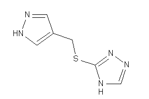 3-(1H-pyrazol-4-ylmethylthio)-4H-1,2,4-triazole