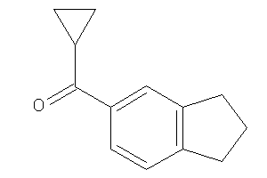 Cyclopropyl(indan-5-yl)methanone