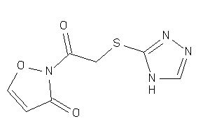 2-[2-(4H-1,2,4-triazol-3-ylthio)acetyl]-4-isoxazolin-3-one