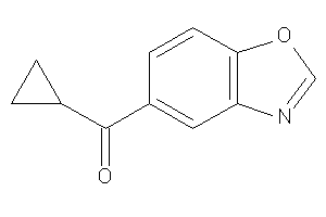 1,3-benzoxazol-5-yl(cyclopropyl)methanone