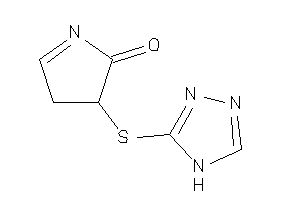 3-(4H-1,2,4-triazol-3-ylthio)-1-pyrrolin-2-one