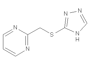 2-[(4H-1,2,4-triazol-3-ylthio)methyl]pyrimidine
