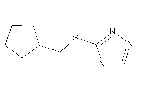 3-(cyclopentylmethylthio)-4H-1,2,4-triazole