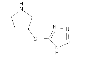 3-(pyrrolidin-3-ylthio)-4H-1,2,4-triazole