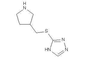 3-(pyrrolidin-3-ylmethylthio)-4H-1,2,4-triazole