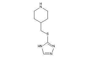 4-[(4H-1,2,4-triazol-3-ylthio)methyl]piperidine