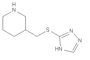 3-[(4H-1,2,4-triazol-3-ylthio)methyl]piperidine