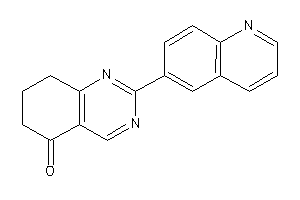 Image of 2-(6-quinolyl)-7,8-dihydro-6H-quinazolin-5-one