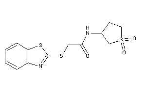 2-(1,3-benzothiazol-2-ylthio)-N-(1,1-diketothiolan-3-yl)acetamide