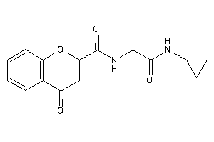 N-[2-(cyclopropylamino)-2-keto-ethyl]-4-keto-chromene-2-carboxamide