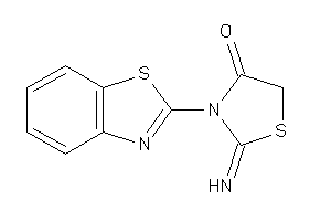 Image of 3-(1,3-benzothiazol-2-yl)-2-imino-thiazolidin-4-one