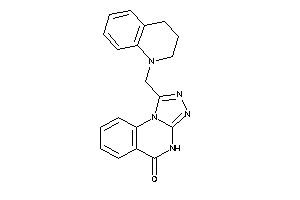1-(3,4-dihydro-2H-quinolin-1-ylmethyl)-4H-[1,2,4]triazolo[4,3-a]quinazolin-5-one