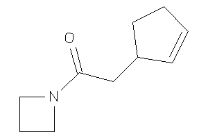 1-(azetidin-1-yl)-2-cyclopent-2-en-1-yl-ethanone