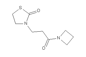 3-[3-(azetidin-1-yl)-3-keto-propyl]thiazolidin-2-one