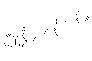Image of 1-[3-(3-keto-[1,2,4]triazolo[4,3-a]pyridin-2-yl)propyl]-3-phenethyl-urea