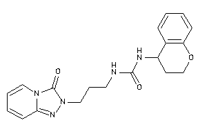 1-chroman-4-yl-3-[3-(3-keto-[1,2,4]triazolo[4,3-a]pyridin-2-yl)propyl]urea