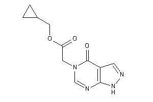 2-(4-keto-1H-pyrazolo[3,4-d]pyrimidin-5-yl)acetic Acid Cyclopropylmethyl Ester