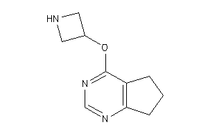 4-(azetidin-3-yloxy)-6,7-dihydro-5H-cyclopenta[d]pyrimidine