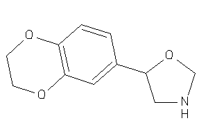 Image of 5-(2,3-dihydro-1,4-benzodioxin-7-yl)oxazolidine