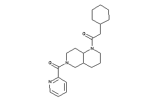 2-cyclohexyl-1-(6-picolinoyl-2,3,4,4a,5,7,8,8a-octahydro-1,6-naphthyridin-1-yl)ethanone