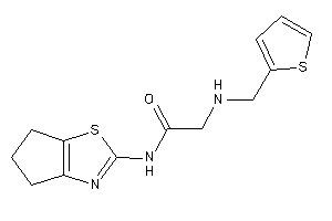 Image of N-(5,6-dihydro-4H-cyclopenta[d]thiazol-2-yl)-2-(2-thenylamino)acetamide