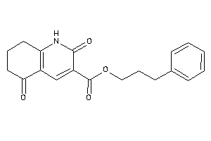 2,5-diketo-1,6,7,8-tetrahydroquinoline-3-carboxylic Acid 3-phenylpropyl Ester