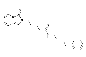 Image of 1-[3-(3-keto-[1,2,4]triazolo[4,3-a]pyridin-2-yl)propyl]-3-(3-phenoxypropyl)urea
