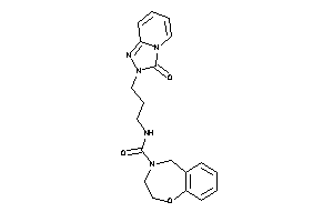 N-[3-(3-keto-[1,2,4]triazolo[4,3-a]pyridin-2-yl)propyl]-3,5-dihydro-2H-1,4-benzoxazepine-4-carboxamide
