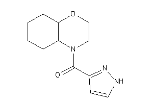 2,3,4a,5,6,7,8,8a-octahydrobenzo[b][1,4]oxazin-4-yl(1H-pyrazol-3-yl)methanone