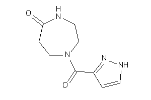 1-(1H-pyrazole-3-carbonyl)-1,4-diazepan-5-one