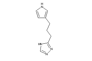 3-[3-(1H-pyrrol-3-yl)propyl]-4H-1,2,4-triazole