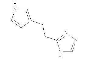 3-[2-(1H-pyrrol-3-yl)ethyl]-4H-1,2,4-triazole