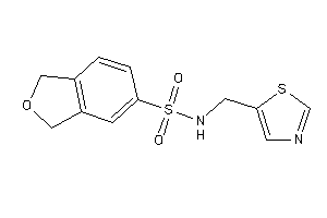 Image of N-(thiazol-5-ylmethyl)phthalan-5-sulfonamide