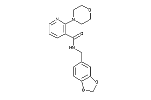 2-morpholino-N-piperonyl-nicotinamide