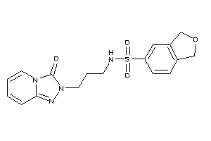 Image of N-[3-(3-keto-[1,2,4]triazolo[4,3-a]pyridin-2-yl)propyl]phthalan-5-sulfonamide