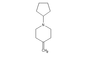 Image of 1-cyclopentyl-4-methylene-piperidine